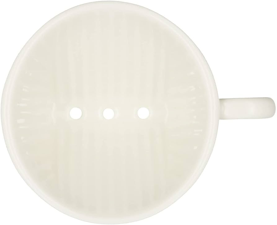 Amazon｜森修焼 コーヒードリッパー(3穴タイプ) 陶器 56.52ml